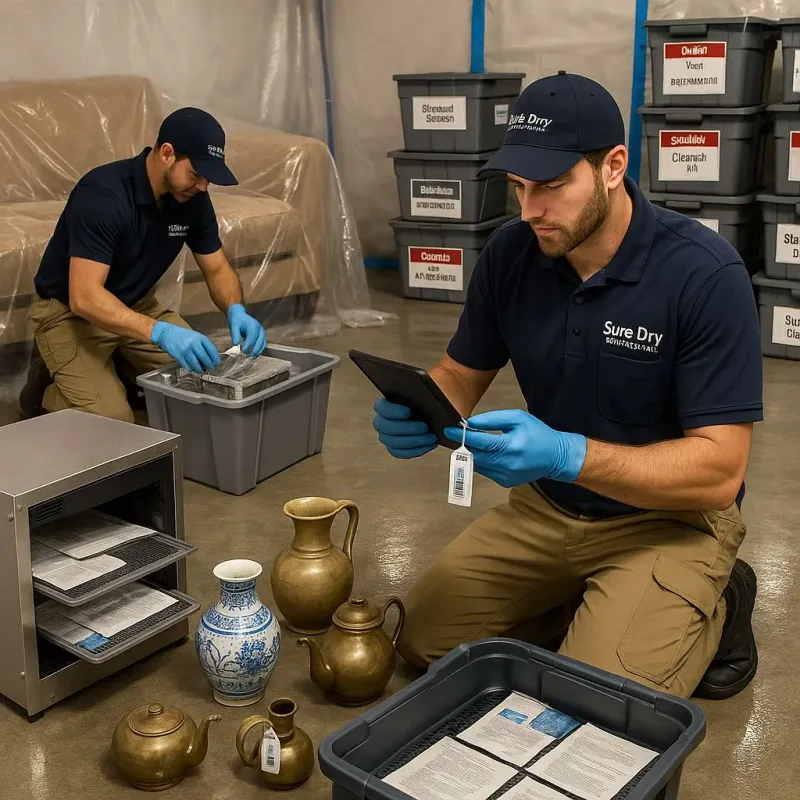 Content Protection and Restoration process in Marshall, AR