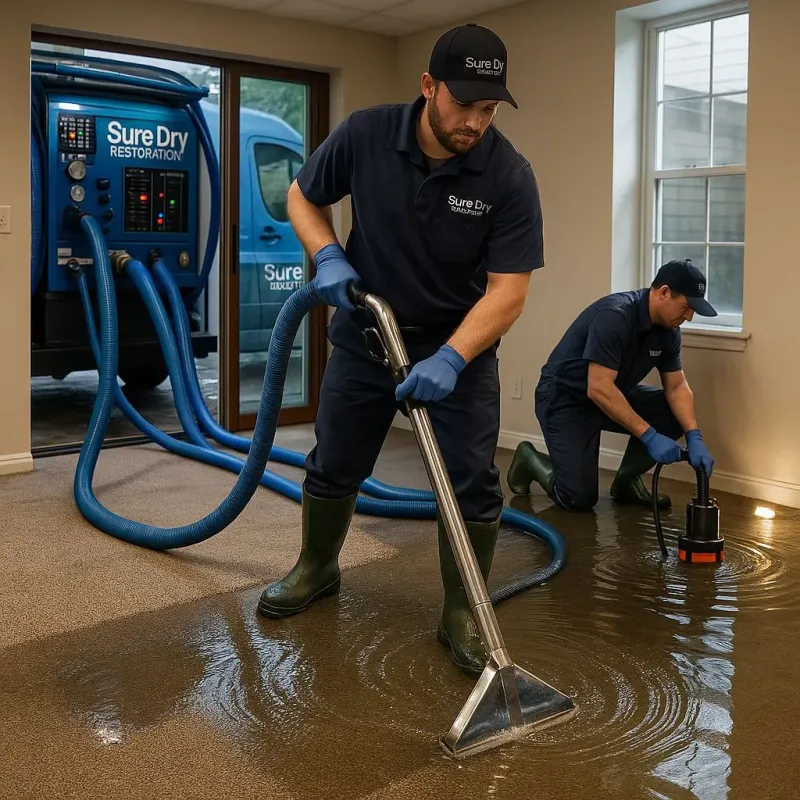 Water Extraction and Removal process in Marshall, AR